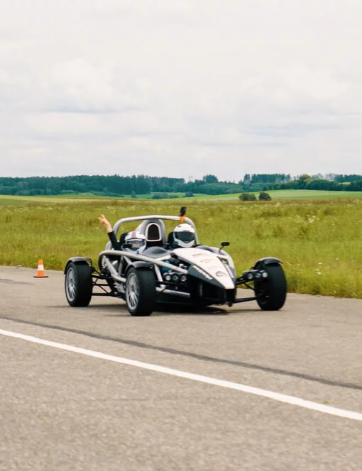 Jízda v Ariel Atom 3.5 jako spolujezdec